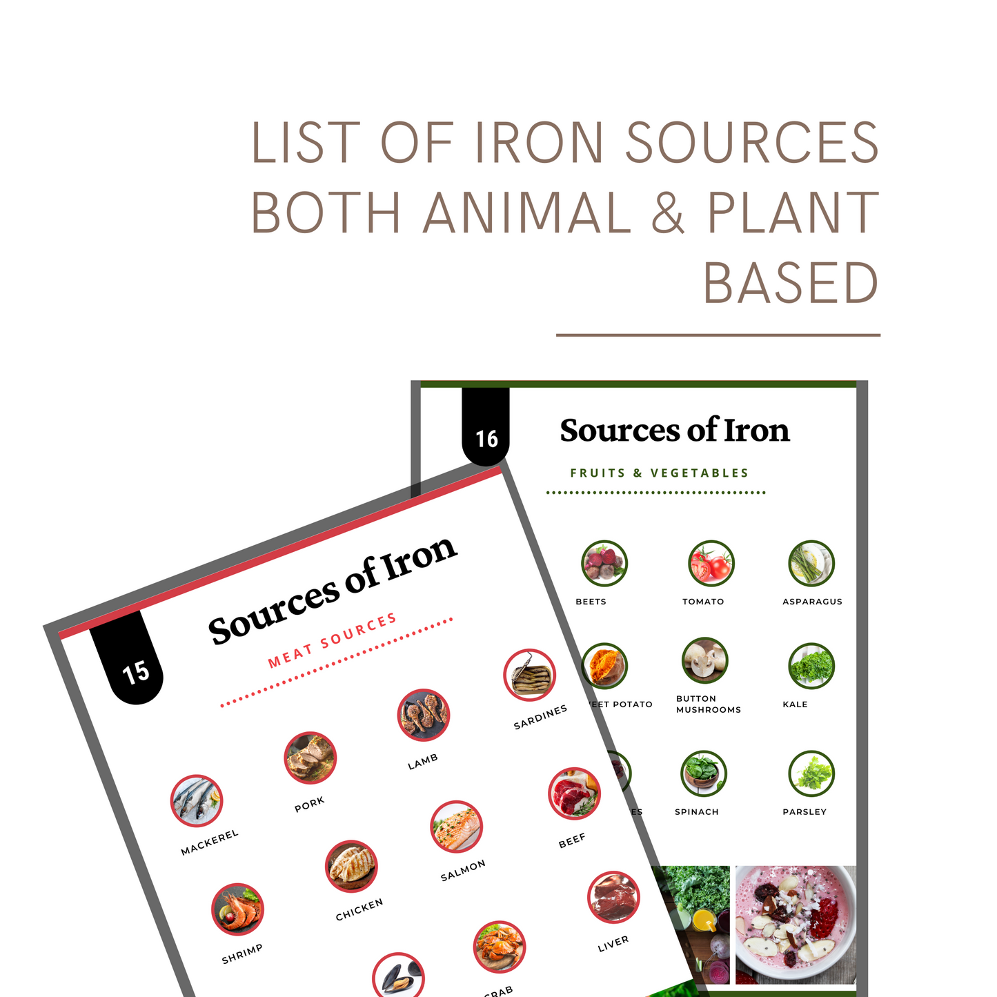 Stronger, Healthier Iron Levels - Digital Download