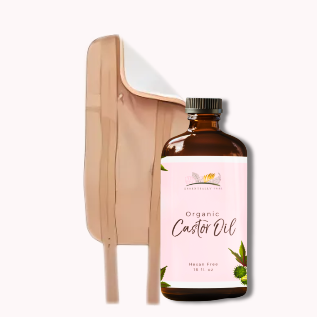 Castor Oil Pack Wrap Set