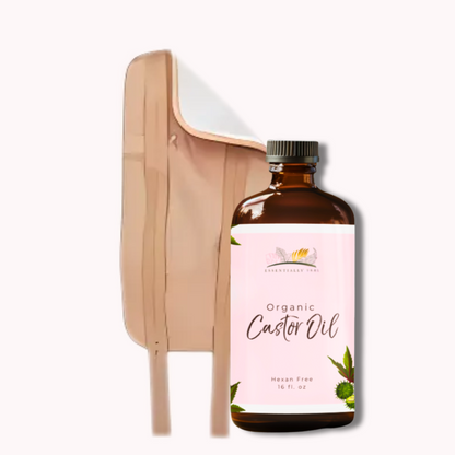 Castor Oil Pack Wrap Set