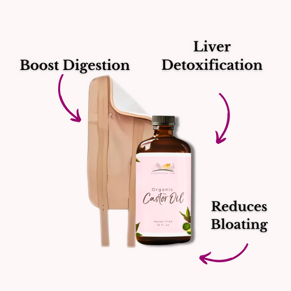 Castor Oil Pack Wrap Set
