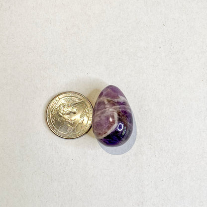 Amethyst Yoni Egg - Drilled