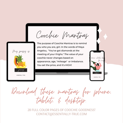 Coochie Mantras Cards